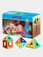 Магнитный конструктор МАГНИКОН "Магникоша" , 10 деталей, МК-10