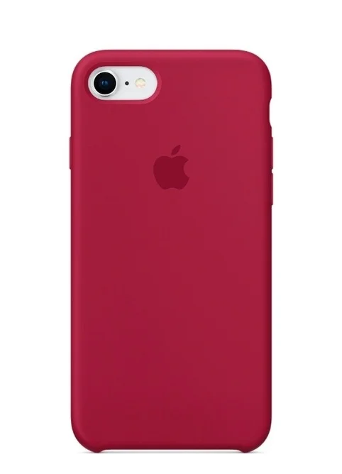 Пурпурный чехол Silicone case для iPhone 7/ 8/ SE 2020, силиконовый