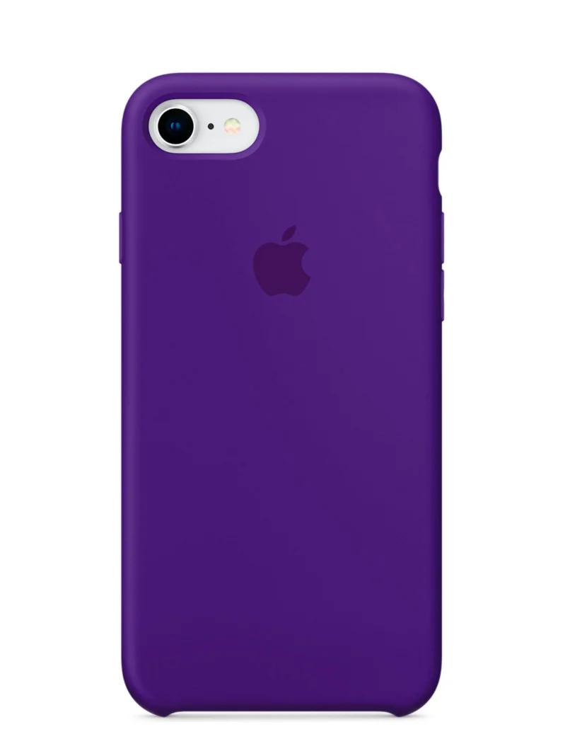 Индиго чехол Silicone case для iPhone 7/ 8/ SE 2020, силиконовый