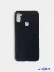 Черный чехол для Samsung M11, A11, Silicon Lite
