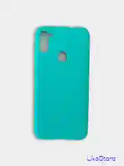 Мятный чехол для Samsung M11, A11, Silicon Lite