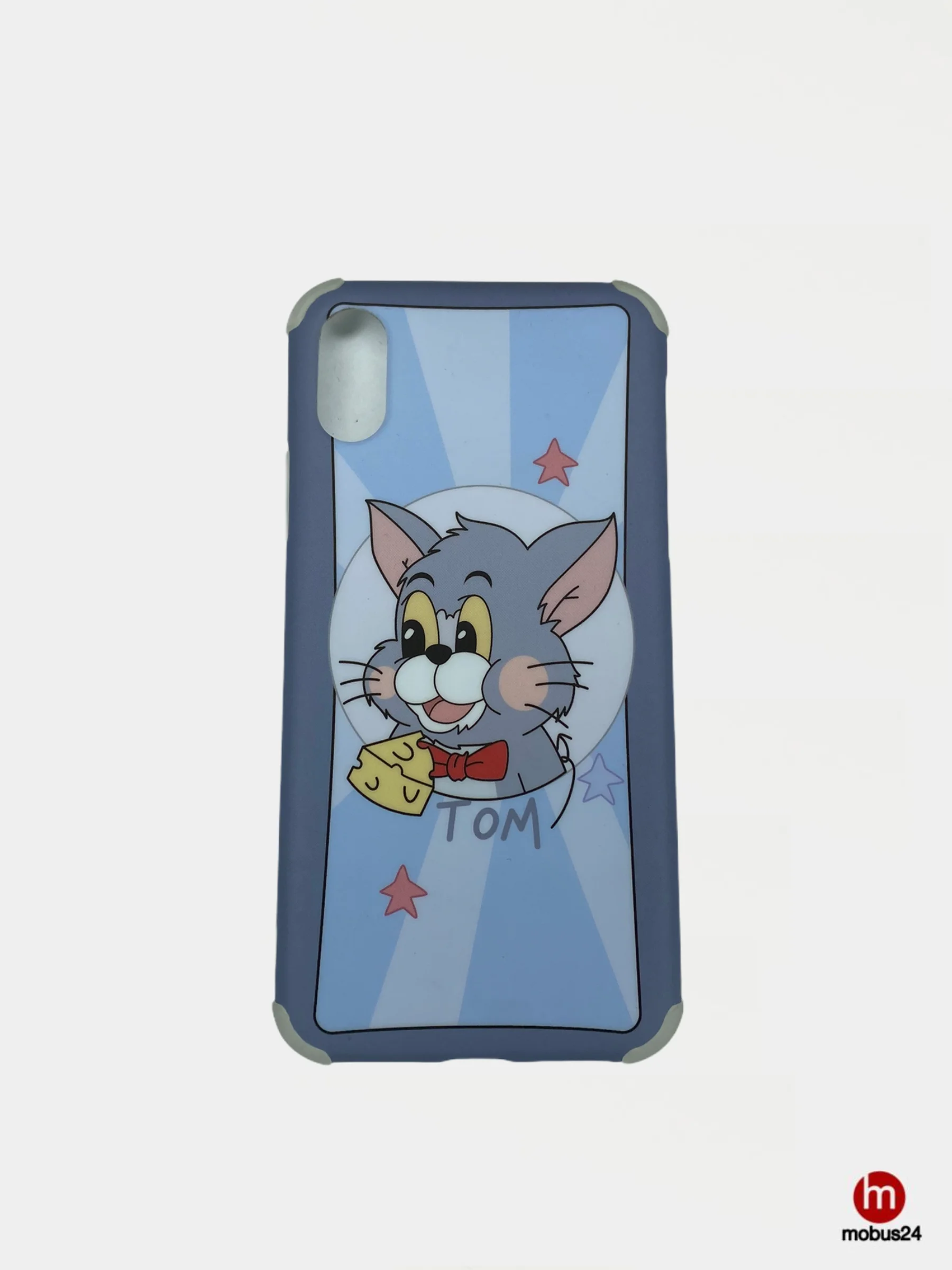 Угольный чехол для iPhone X, пластиковый, с рисунками