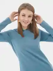 Женское платье с капюшоном