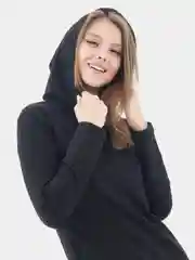 Женское платье с капюшоном