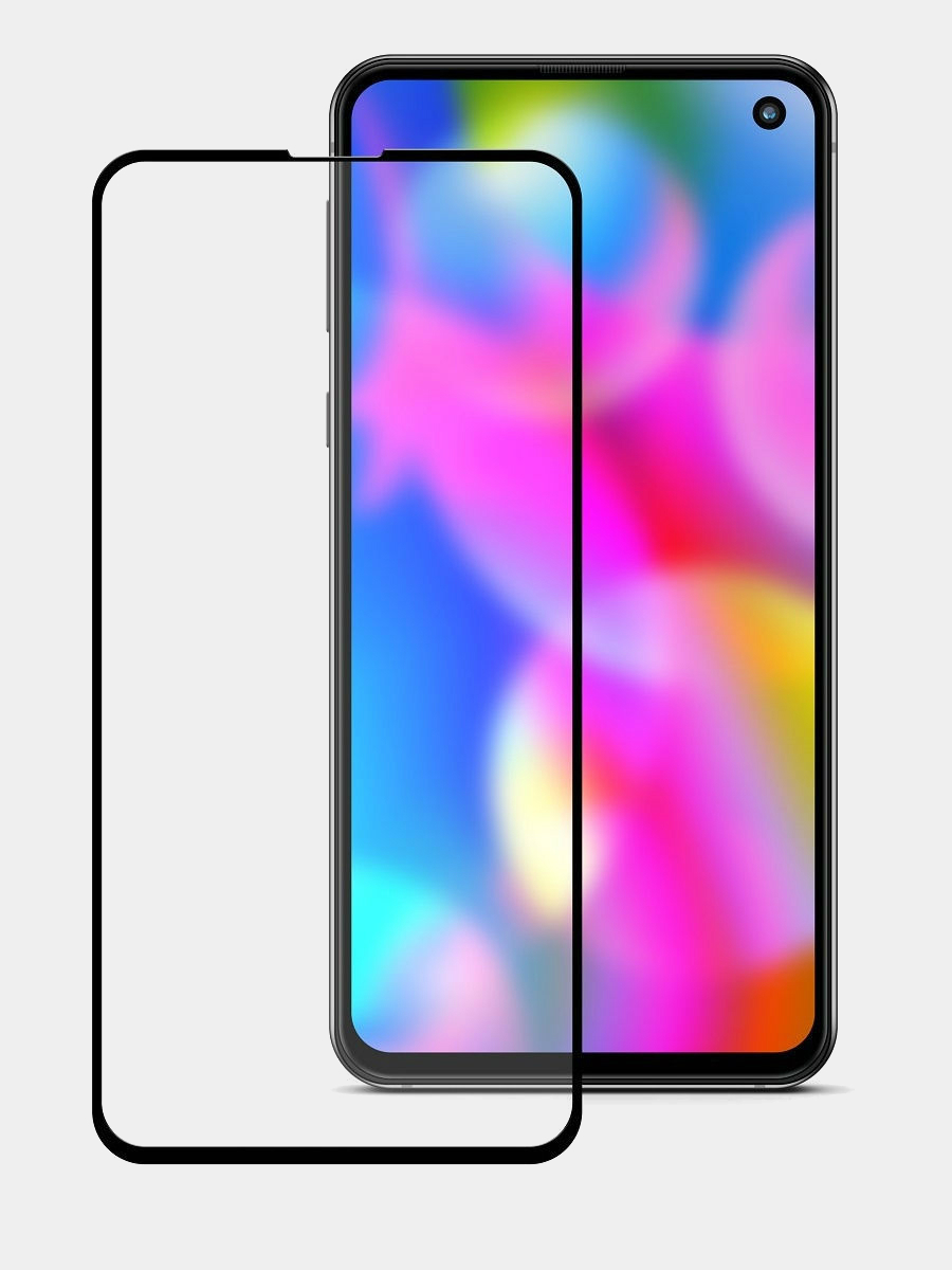 Защитное стекло 9D на Samsung Galaxy S10E / S 10 E / S10 E купить по цене  99 ₽ в интернет-магазине Магнит Маркет