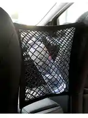 Черный сетка-карман в салон автомобиля