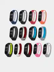 Серый меланж ремешок для Xiaomi Mi Band 4 Sports