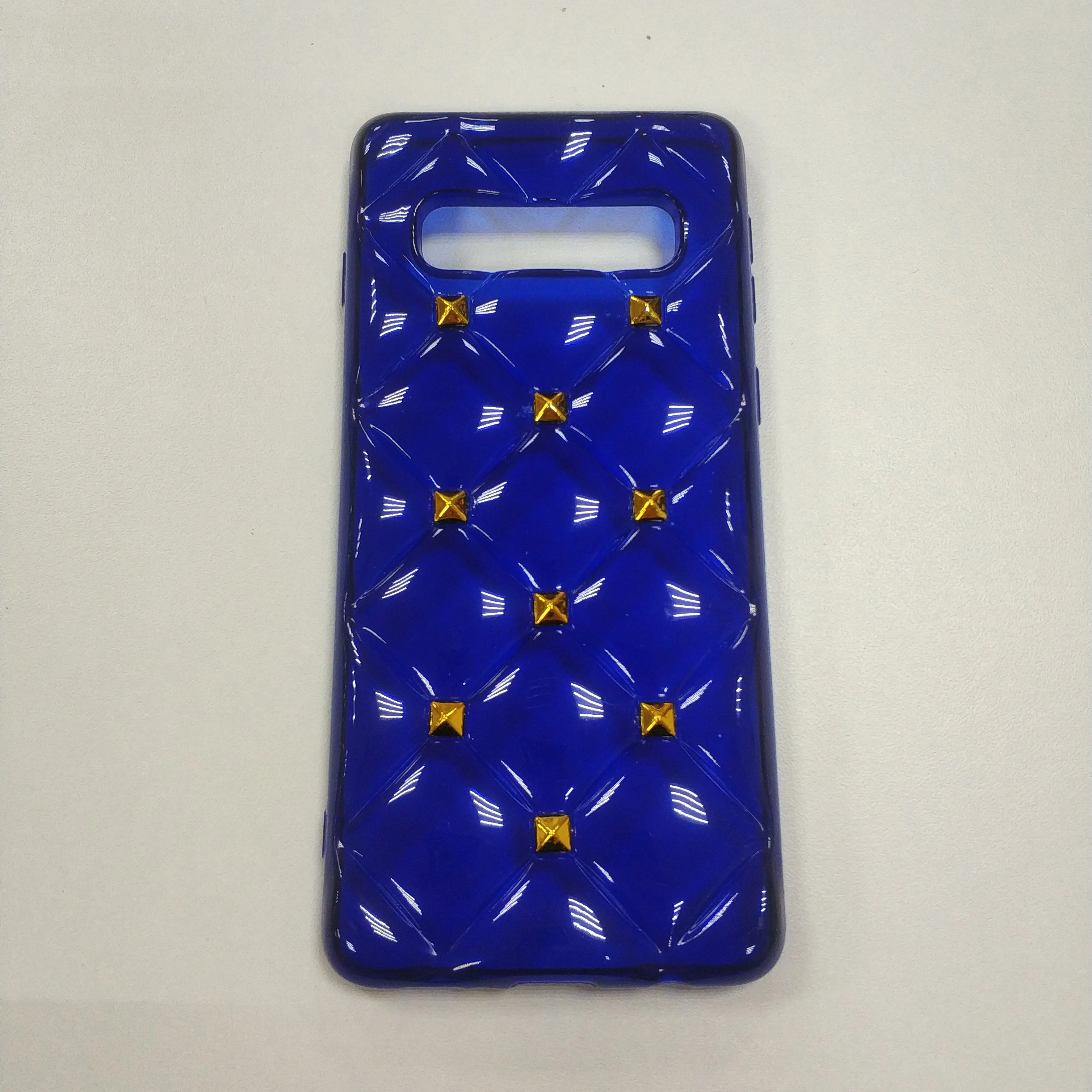 Синий чехол Samsung S10