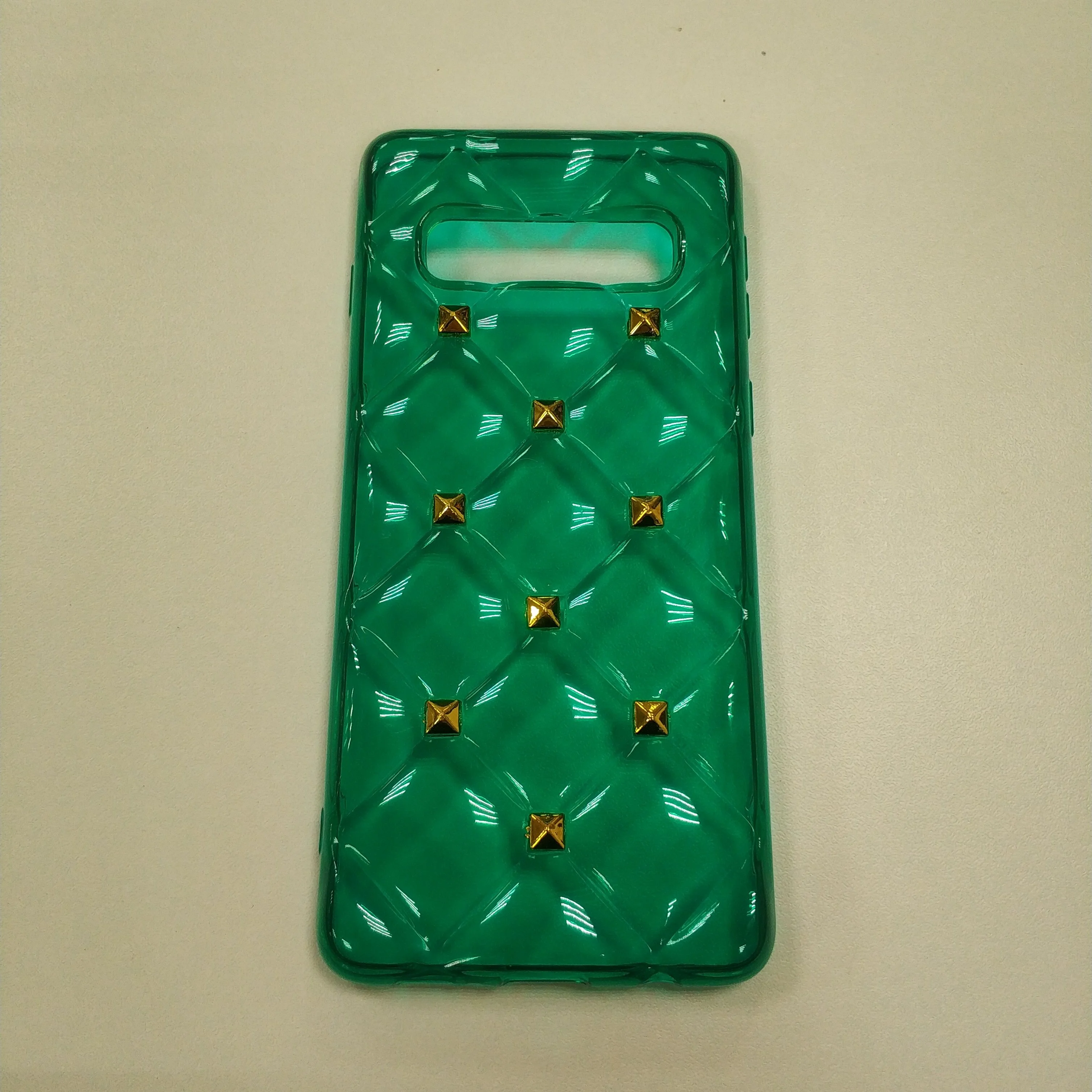 Бирюзовый чехол Samsung S10