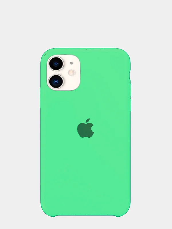 Бирюзовый силиконовый чехол для Apple iPhone 11 Soft Touch
