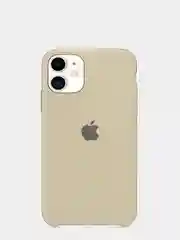 Бежевый меланж силиконовый чехол для Apple iPhone 11 Soft Touch