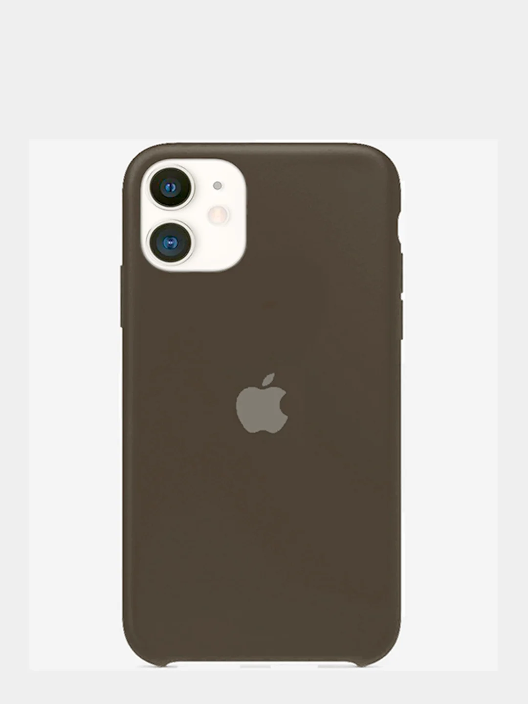 Угольный силиконовый чехол для Apple iPhone 11 Soft Touch