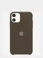 Угольный силиконовый чехол для Apple iPhone 11 Soft Touch