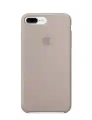 Бежевый чехол для iPhone 7 Plus / 8 Plus силиконовый, Silicone case