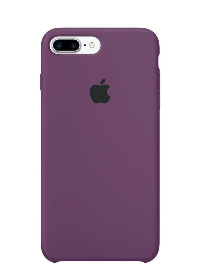 Фиолетовый чехол для iPhone 7 Plus / 8 Plus силиконовый, Silicone case