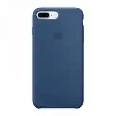 Темно-синий чехол для iPhone 7 Plus / 8 Plus силиконовый, Silicone case