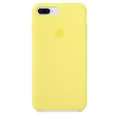 Желтый чехол для iPhone 7 Plus / 8 Plus силиконовый, Silicone case