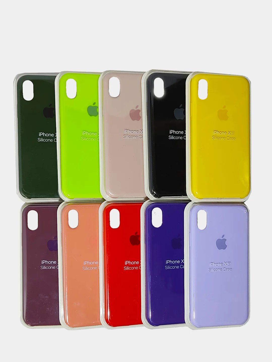 Чехол силиконовый Silicone Case для iPhone XR