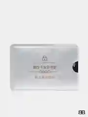 Серебряный чехол для карты с защитой RFID чипов
