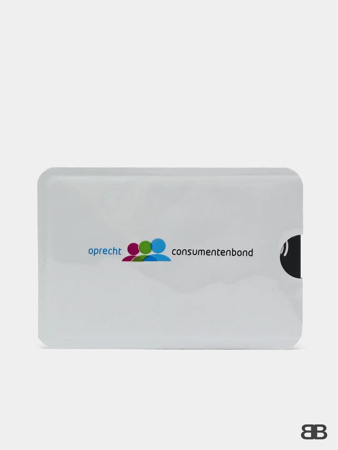 Серебряный чехол для карты с защитой RFID чипов