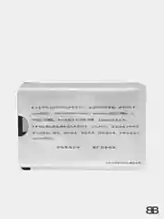 Серебряный чехол для карты с защитой RFID чипов
