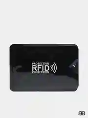 Серебряный чехол для карты с защитой RFID чипов