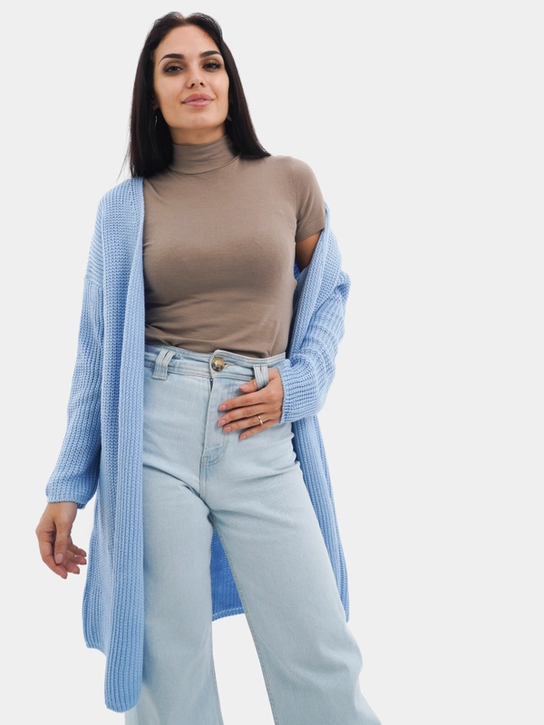 Кардиган женский теплый Oversize VOLNAYA подарок девушке