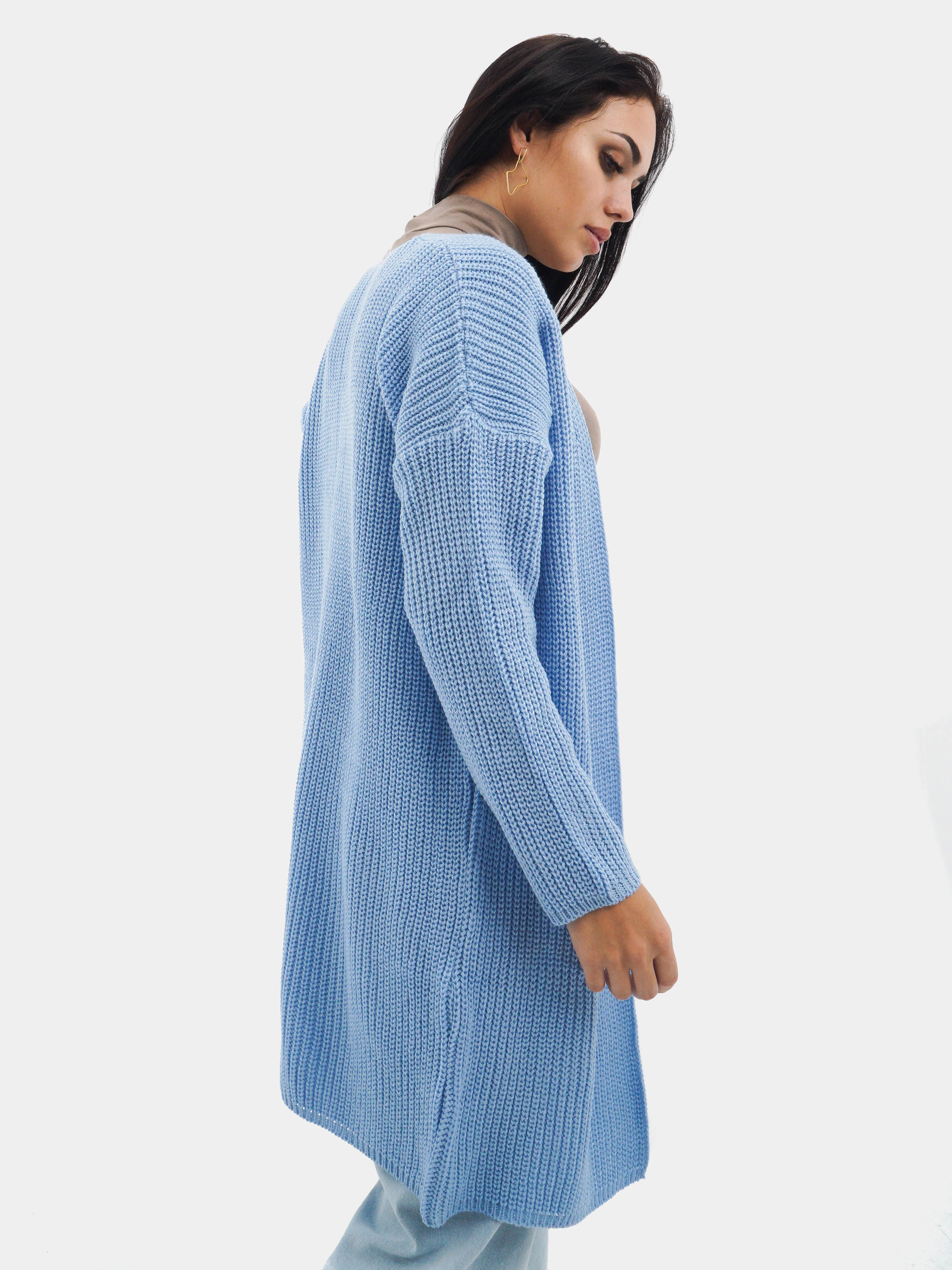 Кардиган женский теплый Oversize VOLNAYA подарок девушке