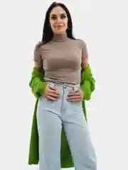 Кардиган женский теплый Oversize VOLNAYA подарок девушке