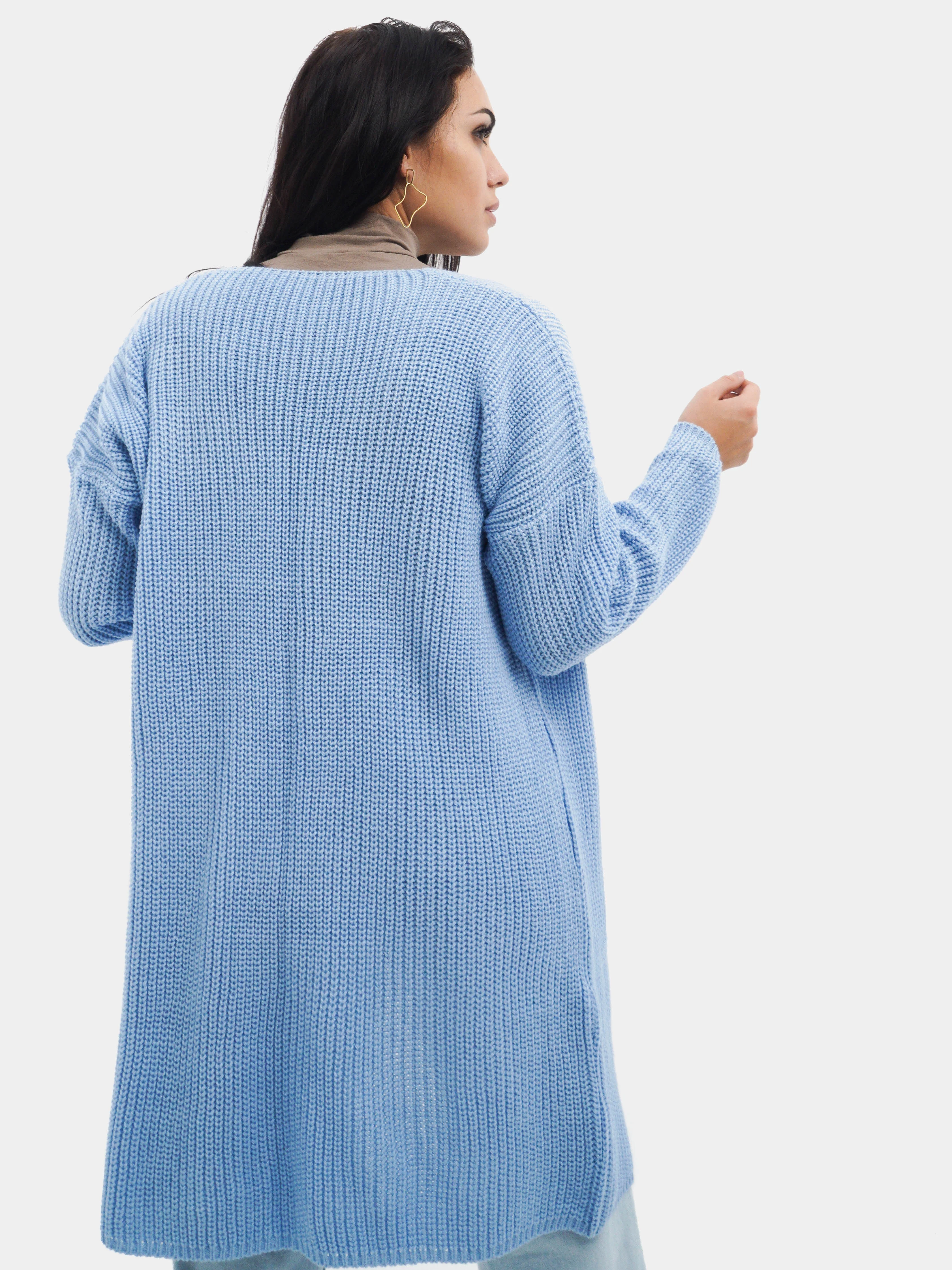 Кардиган женский теплый Oversize VOLNAYA подарок девушке