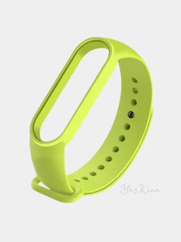 Лайм силиконовый ремешок Xiaomi Mi Band 2 / Mi Band 3 / Mi Band 4 / Mi Band 5