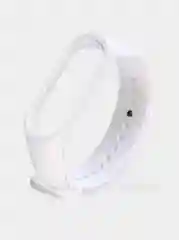 Белый силиконовый ремешок Xiaomi Mi Band 2 / Mi Band 3 / Mi Band 4 / Mi Band 5