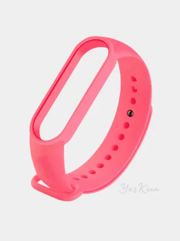 Коралловый меланж силиконовый ремешок Xiaomi Mi Band 2 / Mi Band 3 / Mi Band 4 / Mi Band 5