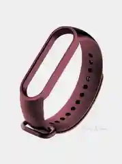 Багровый силиконовый ремешок Xiaomi Mi Band 2 / Mi Band 3 / Mi Band 4 / Mi Band 5