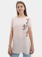 Карамельный туника с узором