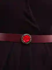 Коктейльное платье бордовое