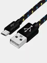Кабель USB для зарядки и передачи данных micro, type c, 1 и  2-х метровые