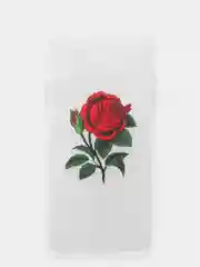 Прозрачный чехол с розой, чехол для iPhone 6+, 6s+, 7+, 8+, X, XS, XS max