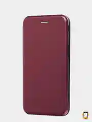 Пурпурный чехол-книжка Samsung Galaxy A21 (Самсунг Галакси А21)