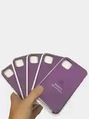 Пурпурный чехол силиконовый Silicone Case iPhone 11
