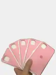 Коралловый меланж чехол силиконовый Silicone Case iPhone 11