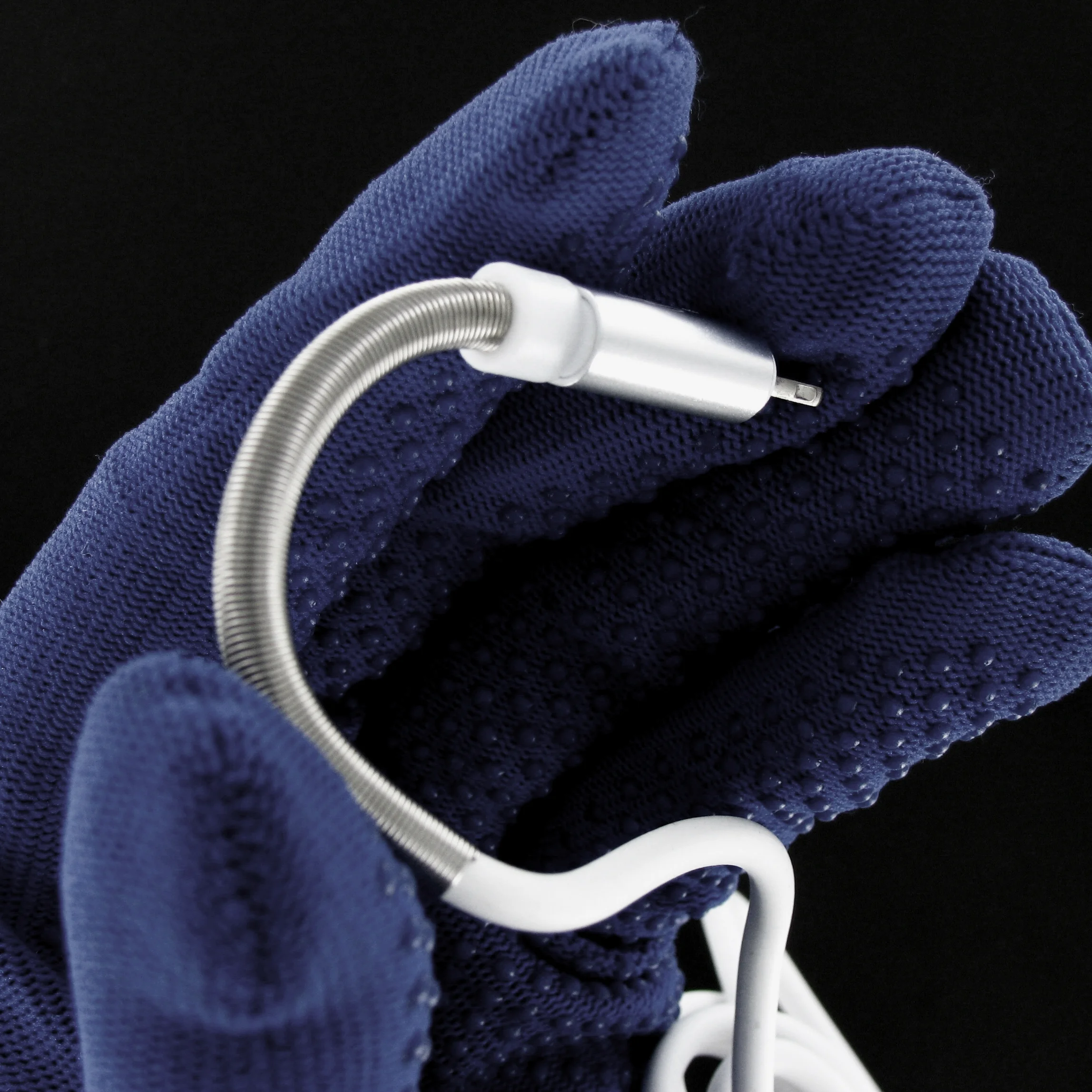 USB кабель Lightning Krutoff Spring, 1 m, белый