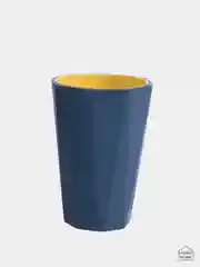 Синий стакан для зубных щеток