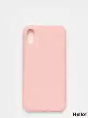 Розовый чехол для Apple iPhone XS Max силиконовый