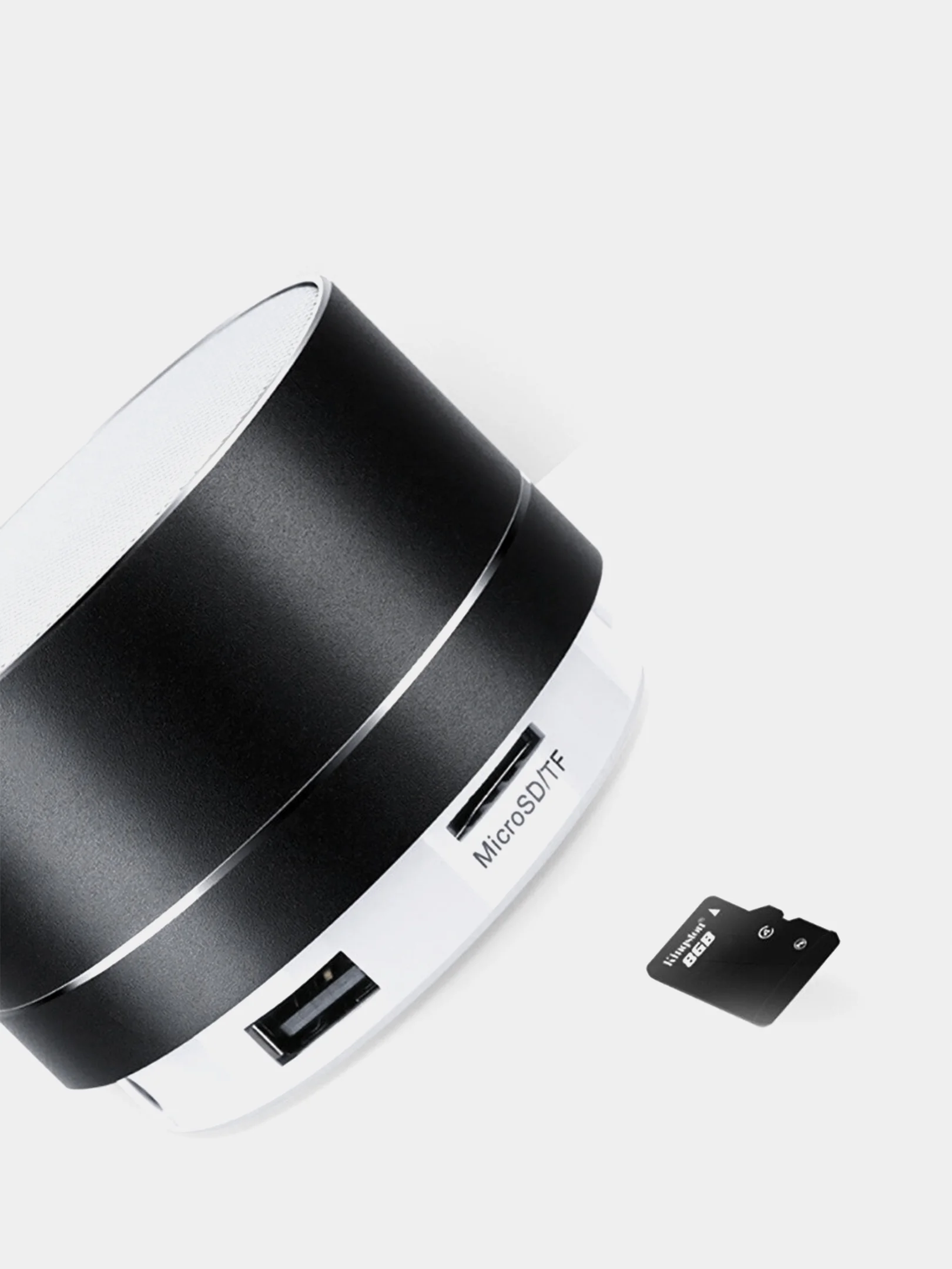 Розовый портативная Bluetooth-колонка с подсветкой Mini Speaker А10
