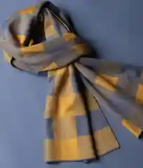 Желтый шарф мужской