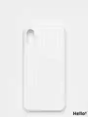 Белый чехол для Apple iPhone X / XS, 8 цветов, силиконовый, ребристый