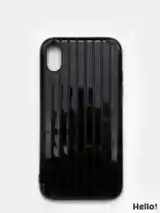 Черный чехол для Apple iPhone X / XS, 8 цветов, силиконовый, ребристый