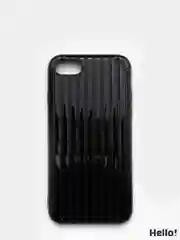 Черный чехол для Apple iPhone 6 Plus / 6s Plus, 8 цветов, силиконовый, ребристый