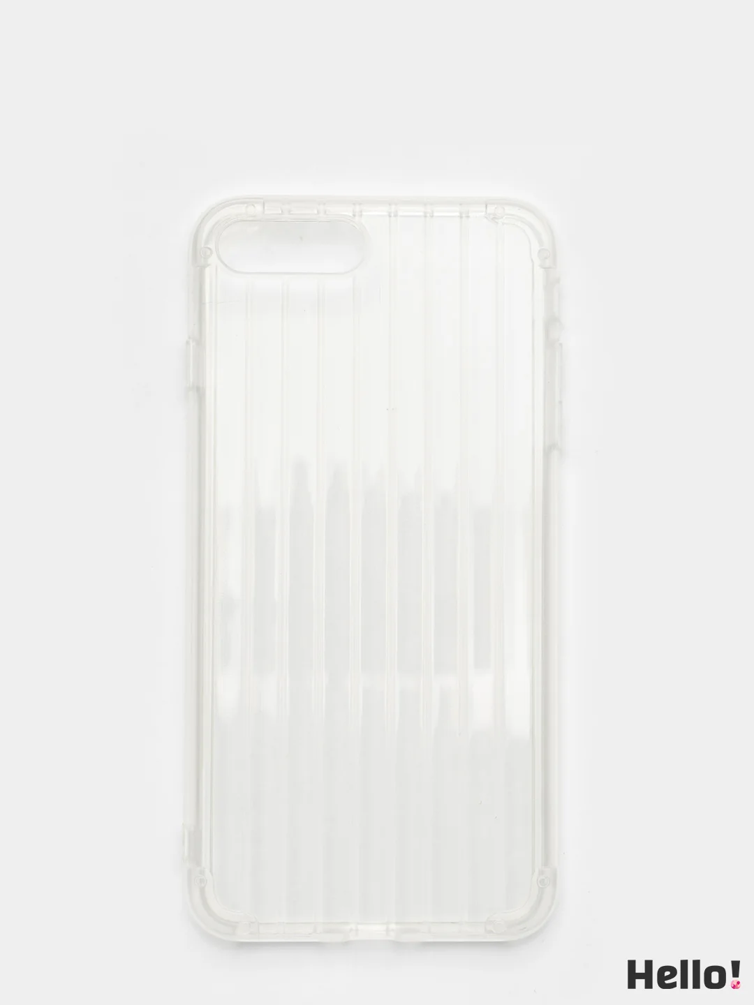 Прозрачный чехол для Apple iPhone 6 Plus / 6s Plus, 8 цветов, силиконовый, ребристый